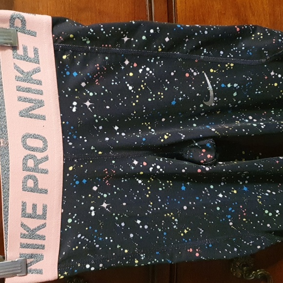 Nike Pro Confetti Leggings sz Small - Picture 2 of 4